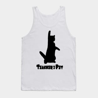 Teacher's Pet Cat Tank Top